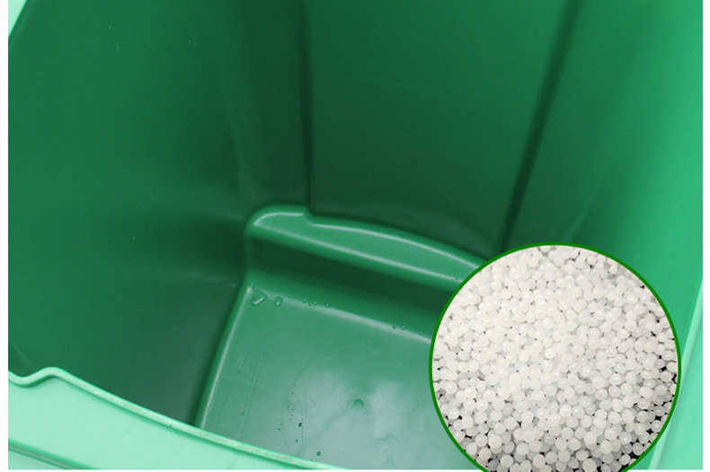 Détails sur les poubelles en plastique