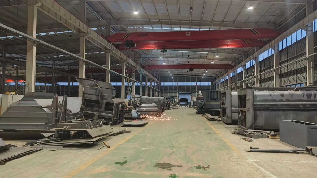 HD mobile waste compactor factory