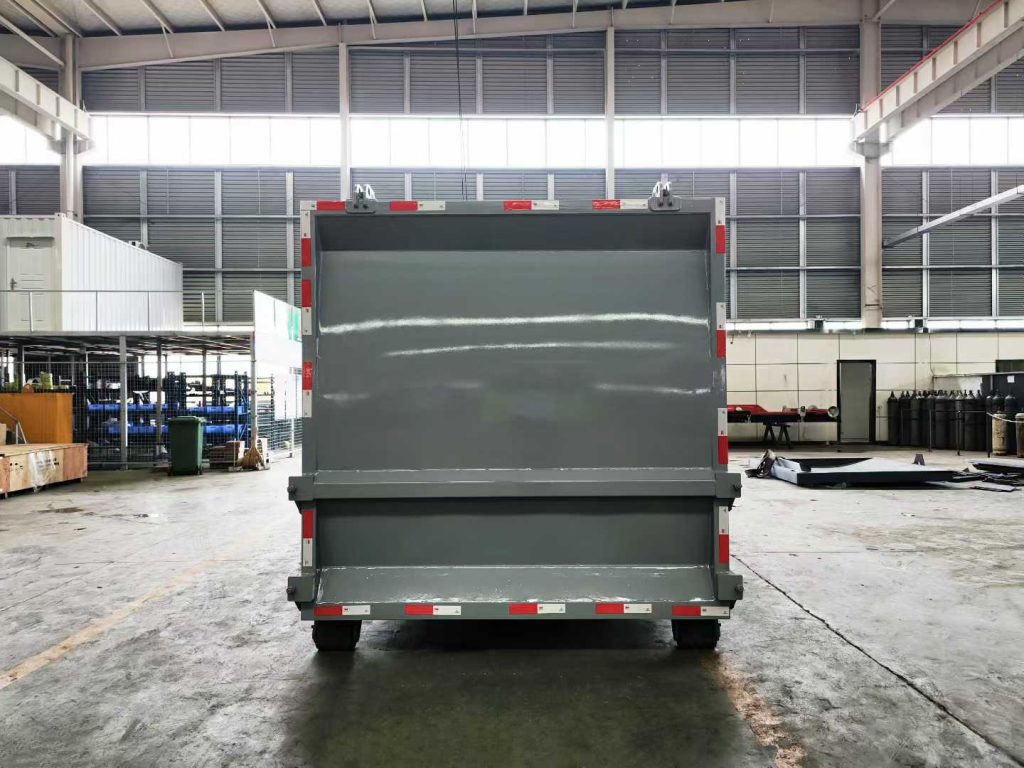 portable dumpster compactor bin