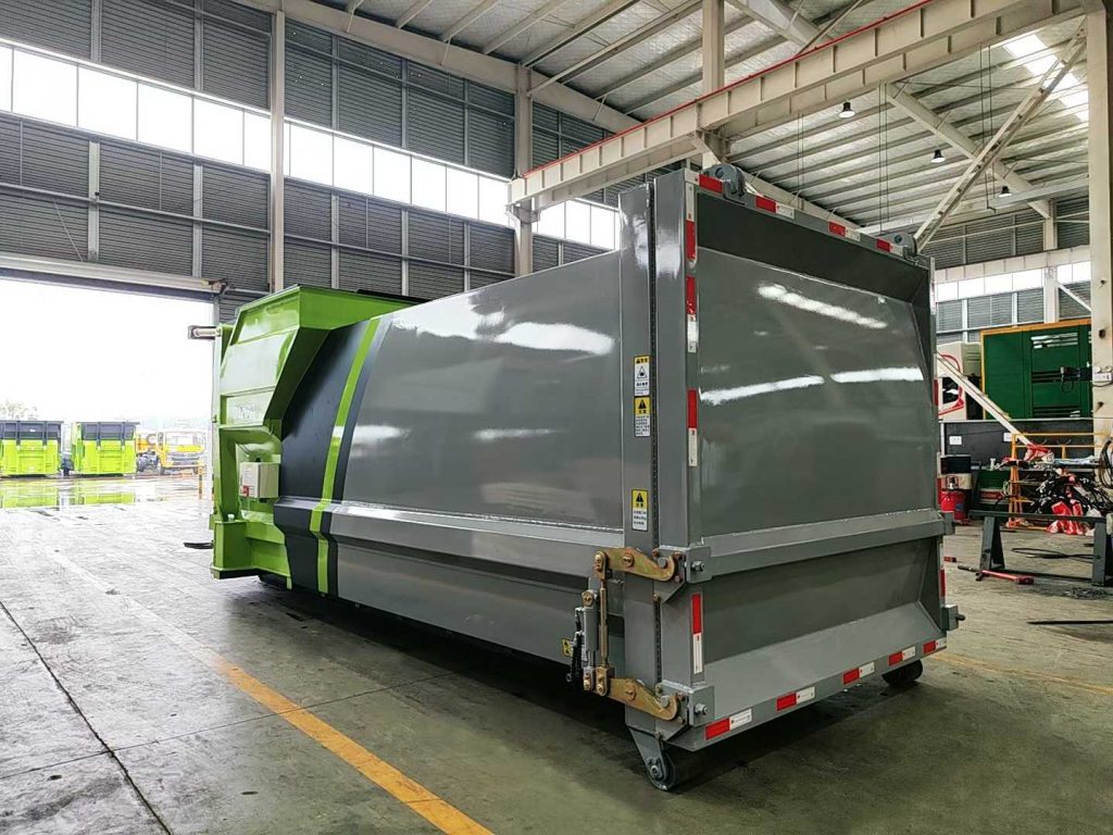 mobile trash compaction