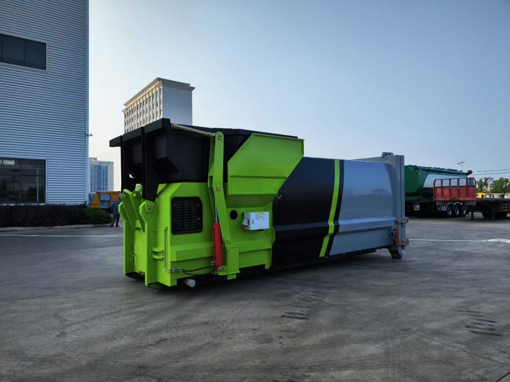 portable dumpster compactor