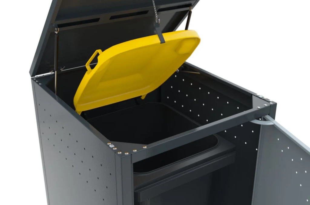 Wheelie Bin and Recycling Storage unit