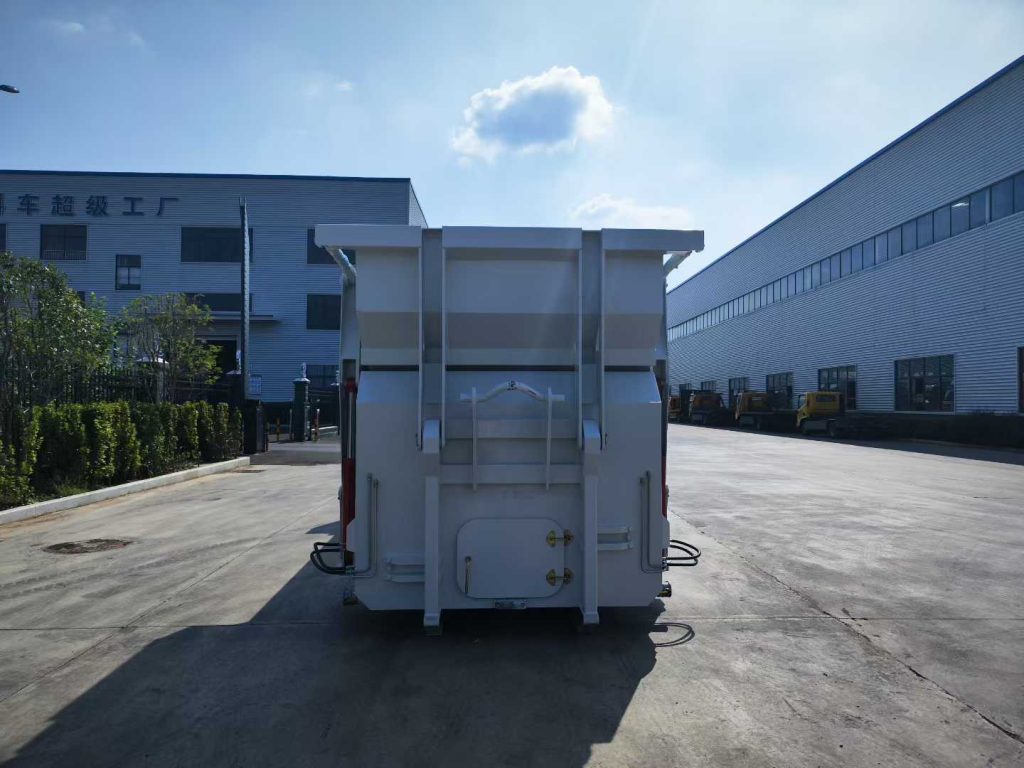 portable trash compaction bin