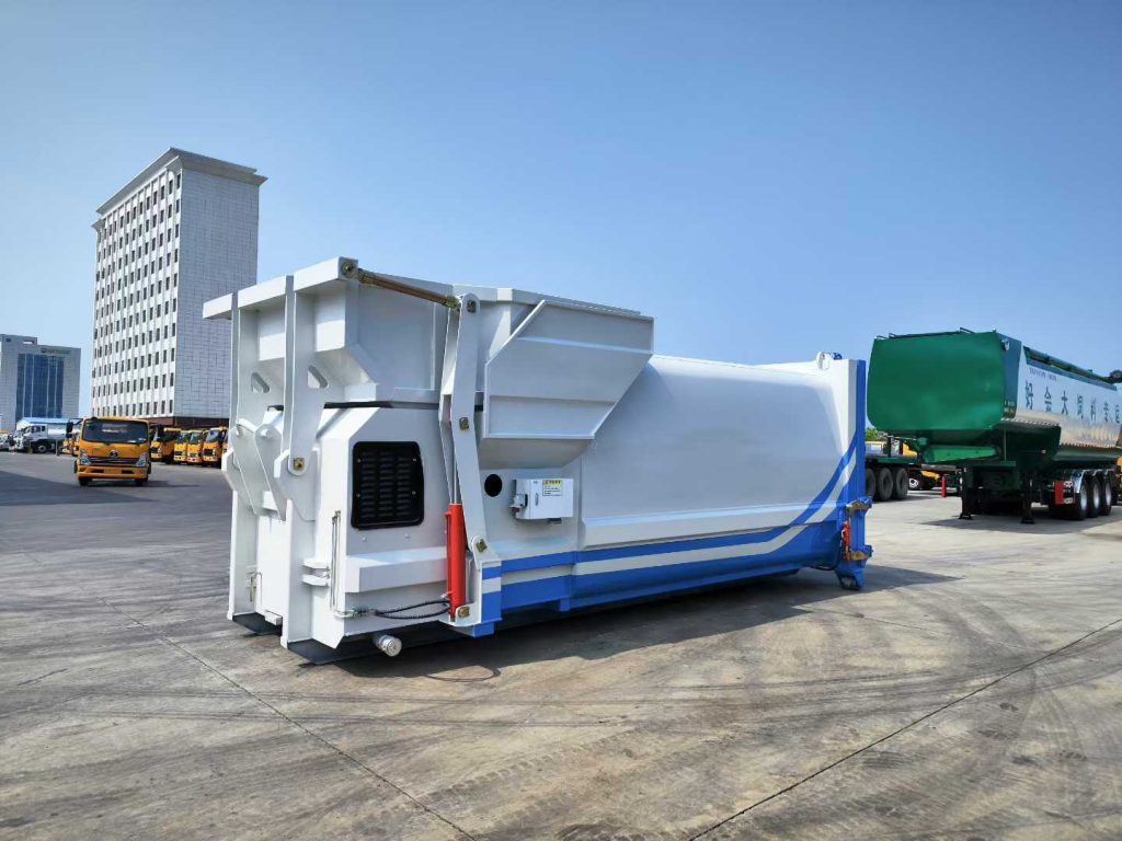 portable waste compactor bin