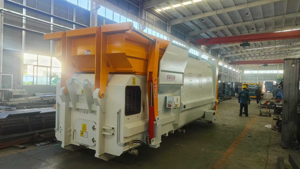 mobile trash compaction