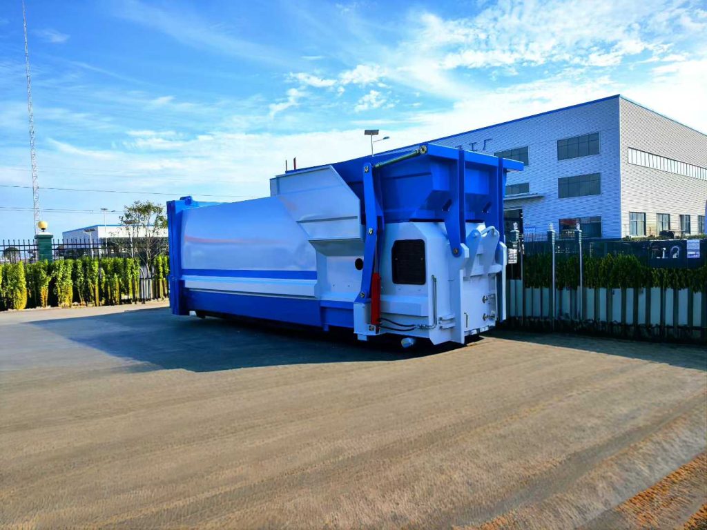 portable waste compactor bin