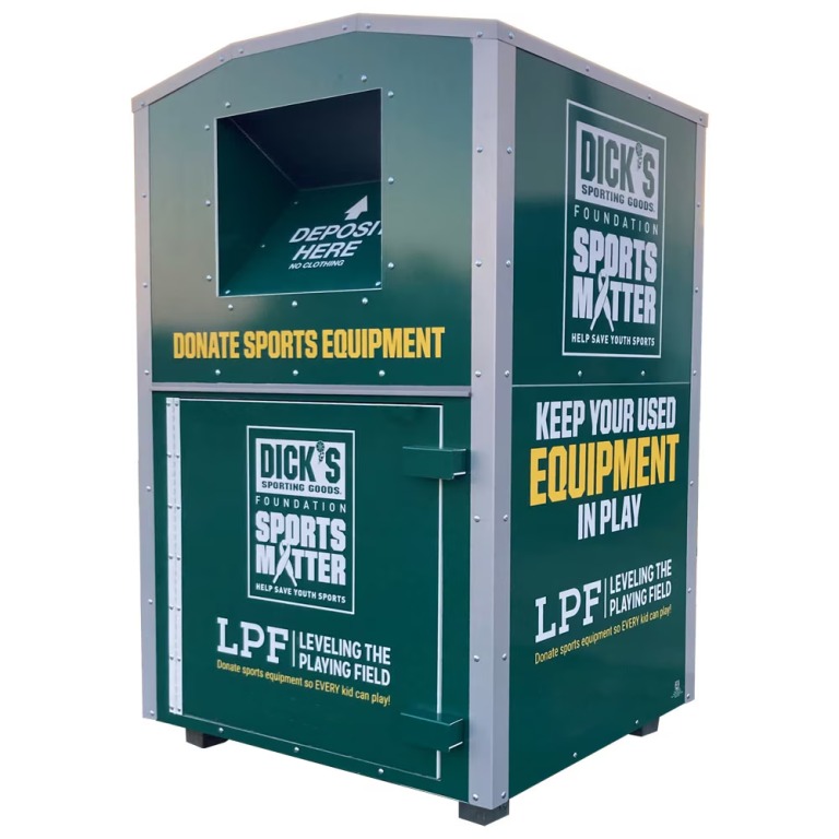 Clothes Drop Boxes Green