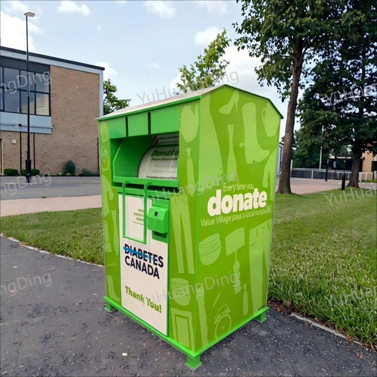 HD Clothes & Shoes Recycling Bin