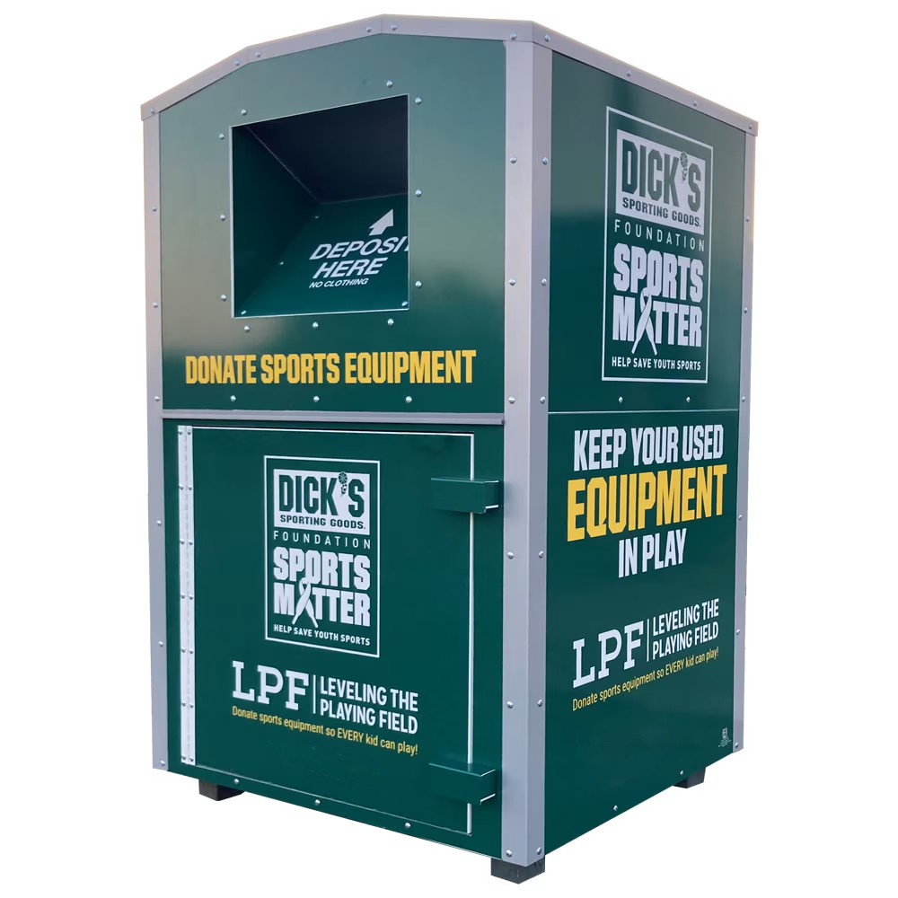 Clothes Drop Boxes Green