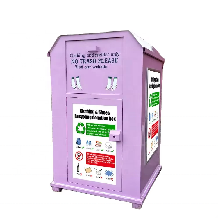purple Cloth Recycle Bin