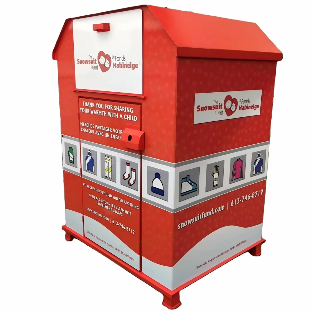 Textile Recycling Bins details