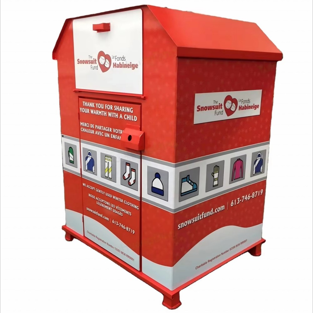 Textile Recycling Bins details