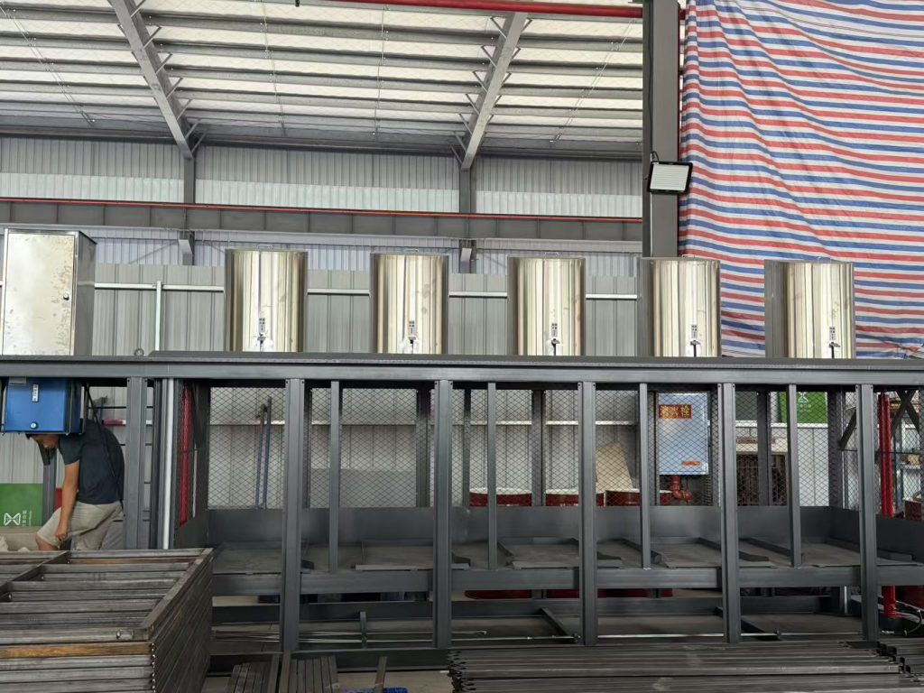 1100L × 5 Underground Trash Containers