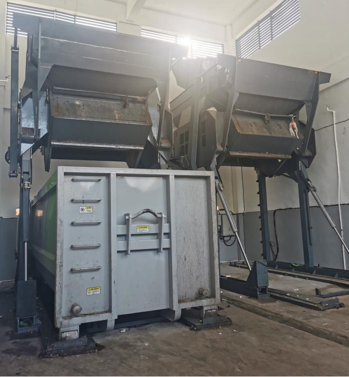 industrial rubbish compactor application