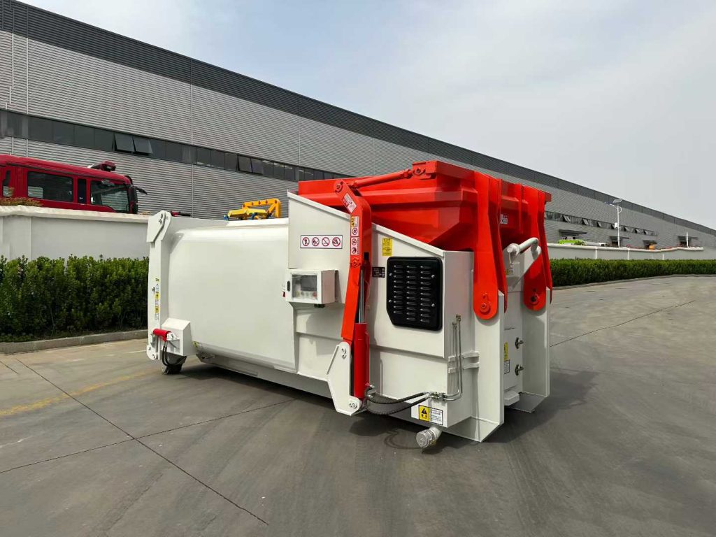 mobile dumpster compactor