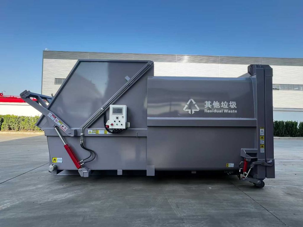 mobile waste compactor