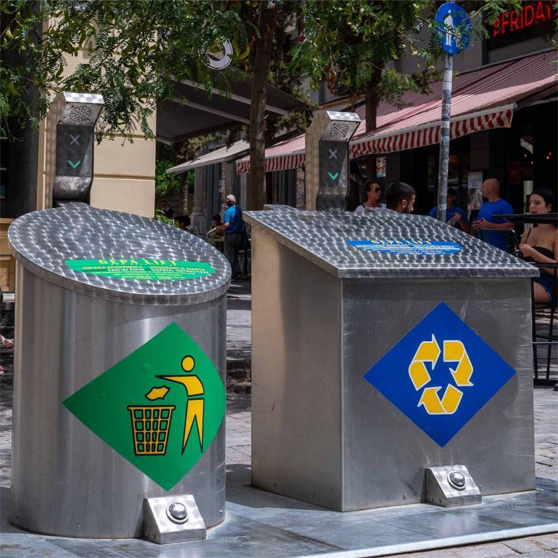 Outdoor Underground Garbage Containers