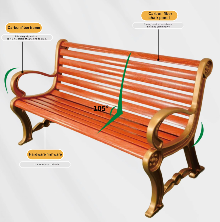 Urban Street Furniture Bench details