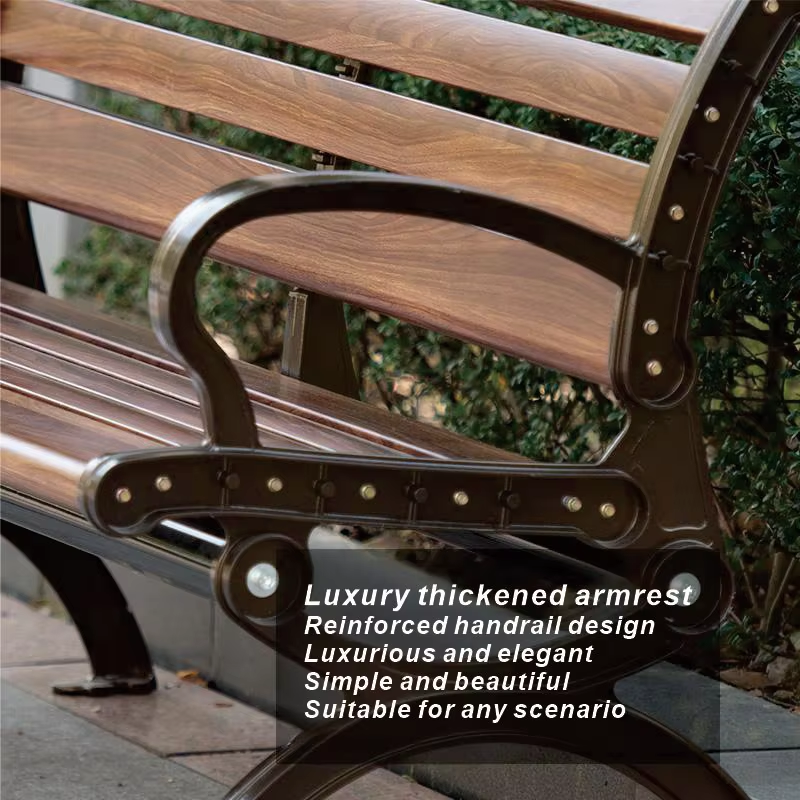 Outdoor Bench for Park details display