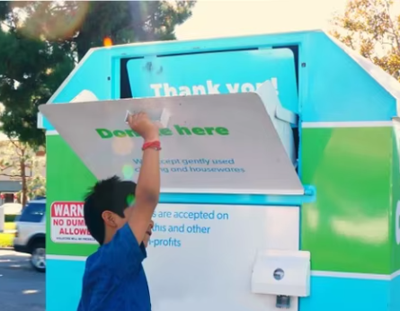 classic cloth recycle bin