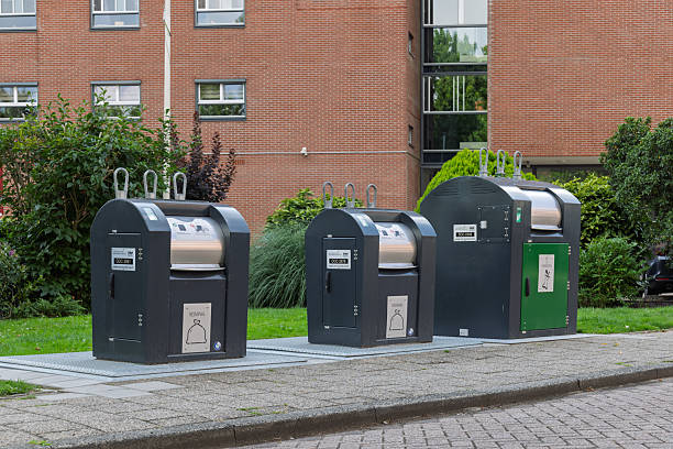 modern underground waste containers