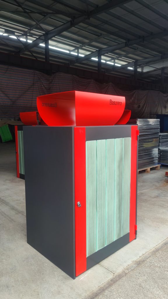 outdoor wheelie bin storage