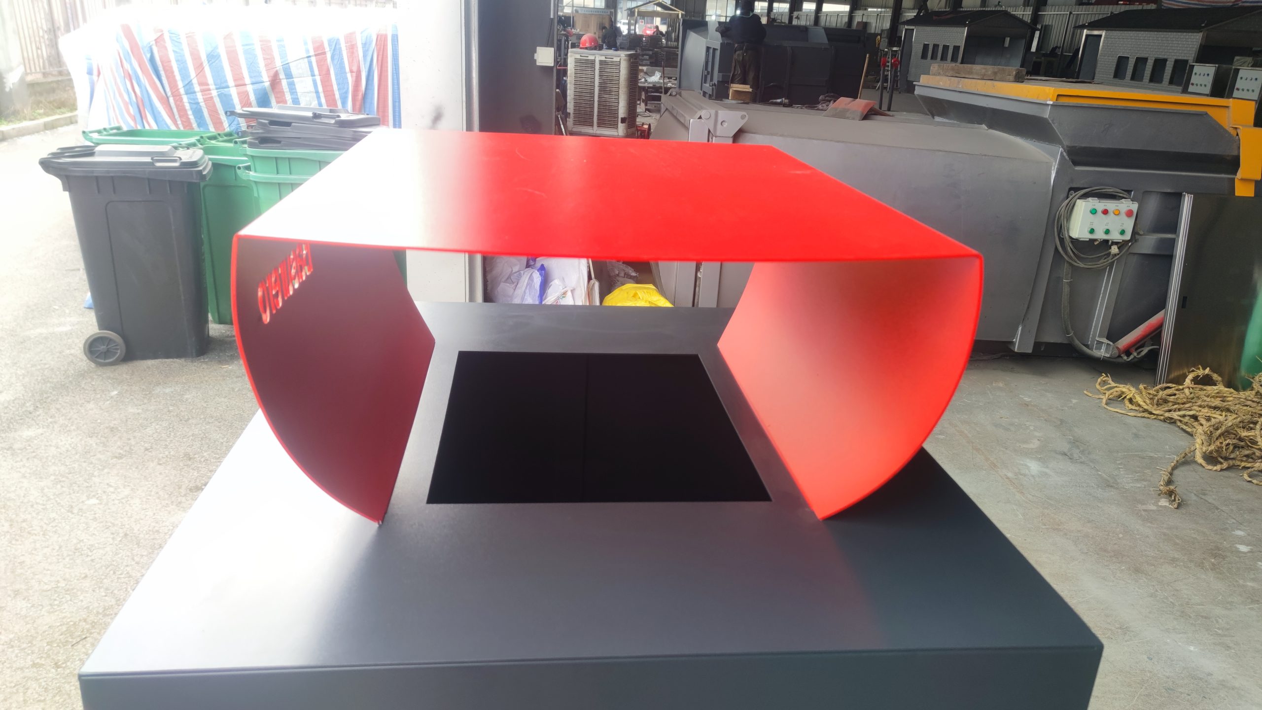 outdoor wheelie bin storage details