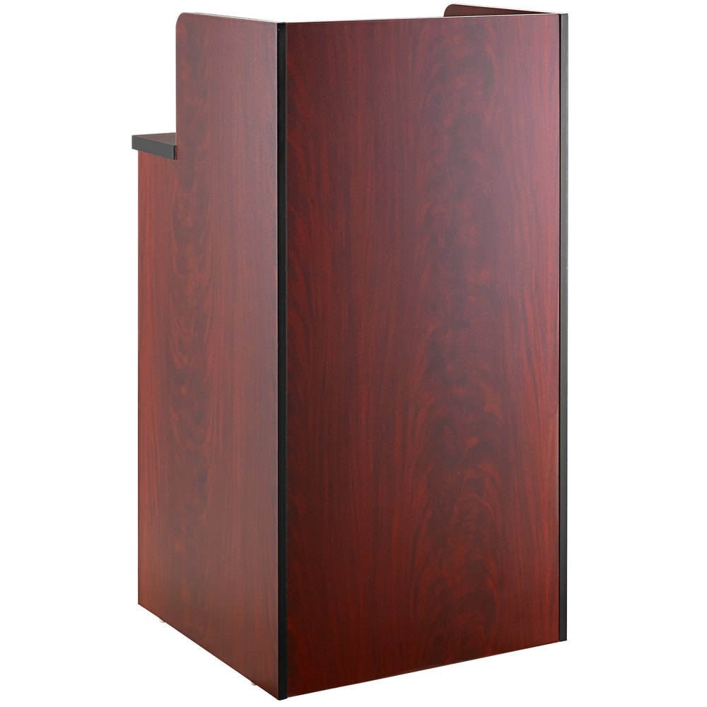 Commercial Drop-Off Galvanized Steel Waste Cabinet back