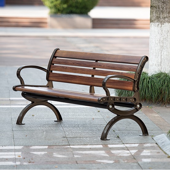 Modern Outdoor ParkBench