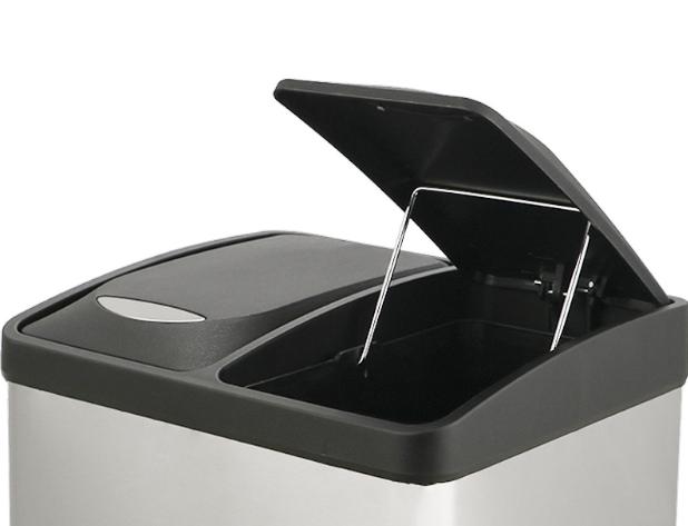 soft-close dampers design of trash bin