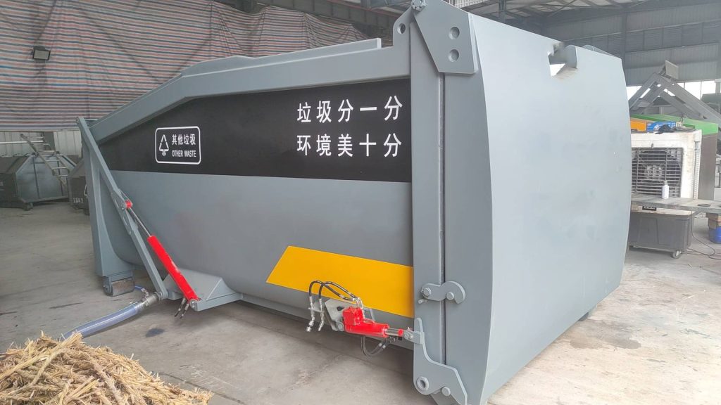 HD portable waste compactor bin
