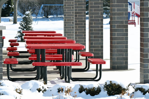 Outdoor Picnic Tables for Schools