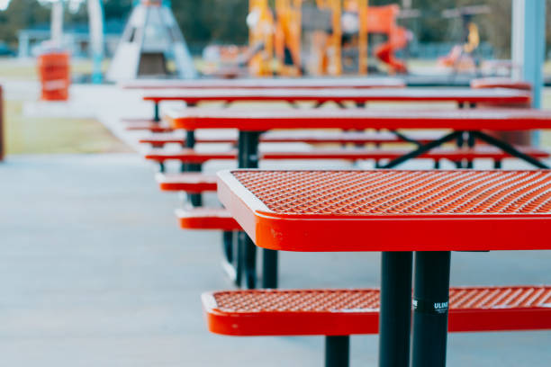 Outdoor Picnic Tables for Schools