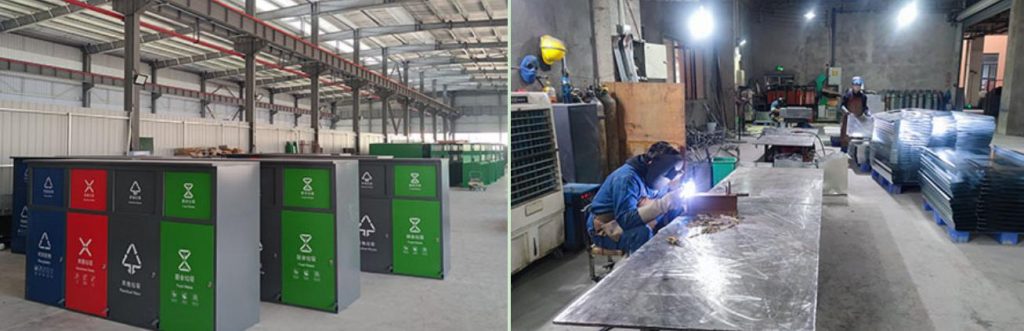 HD smart recycling bins factory