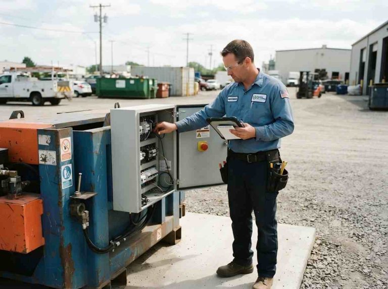 Maintain a Commercial Waste Compactor