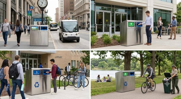 What to Look For When Sourcing Smart Recycle Bins?