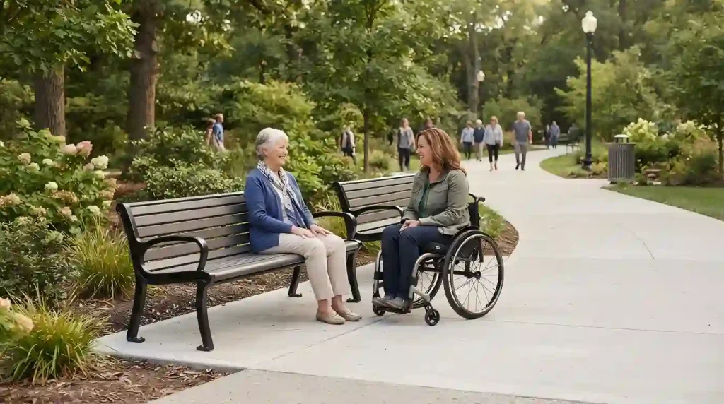 Accessible Benches & Seating