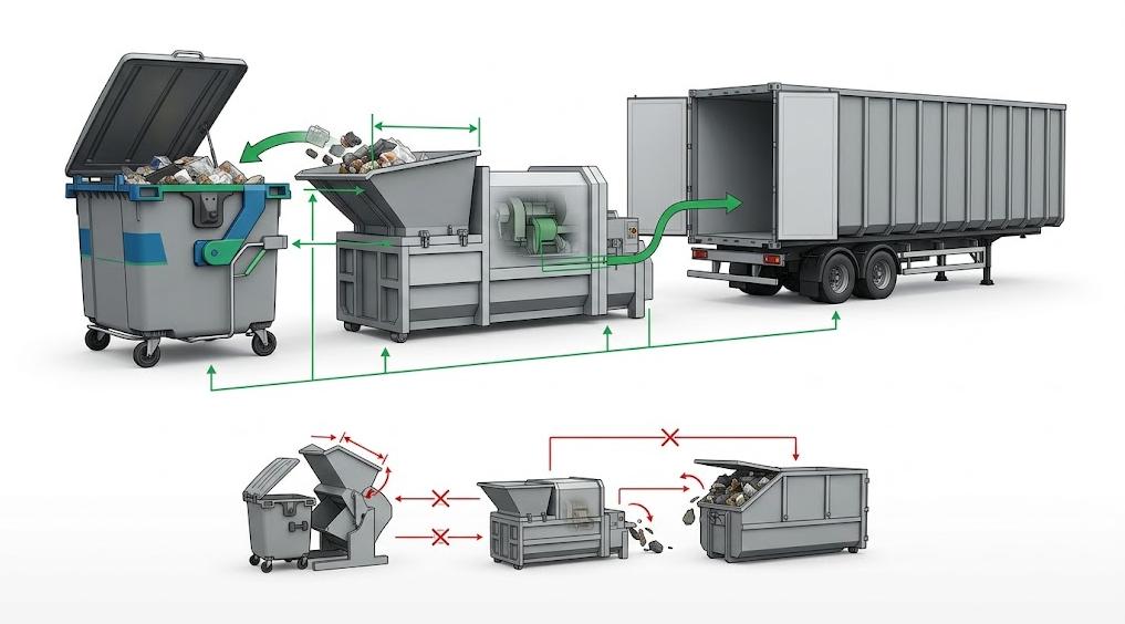 Waste equipment compatibility