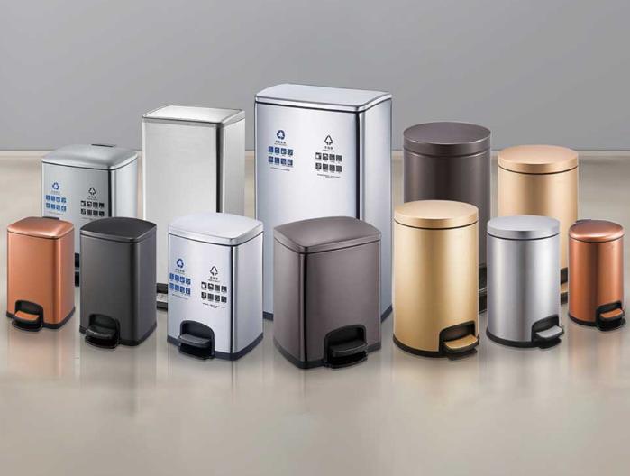 HD Stainless Steel Pedal Bin Cusromize Types